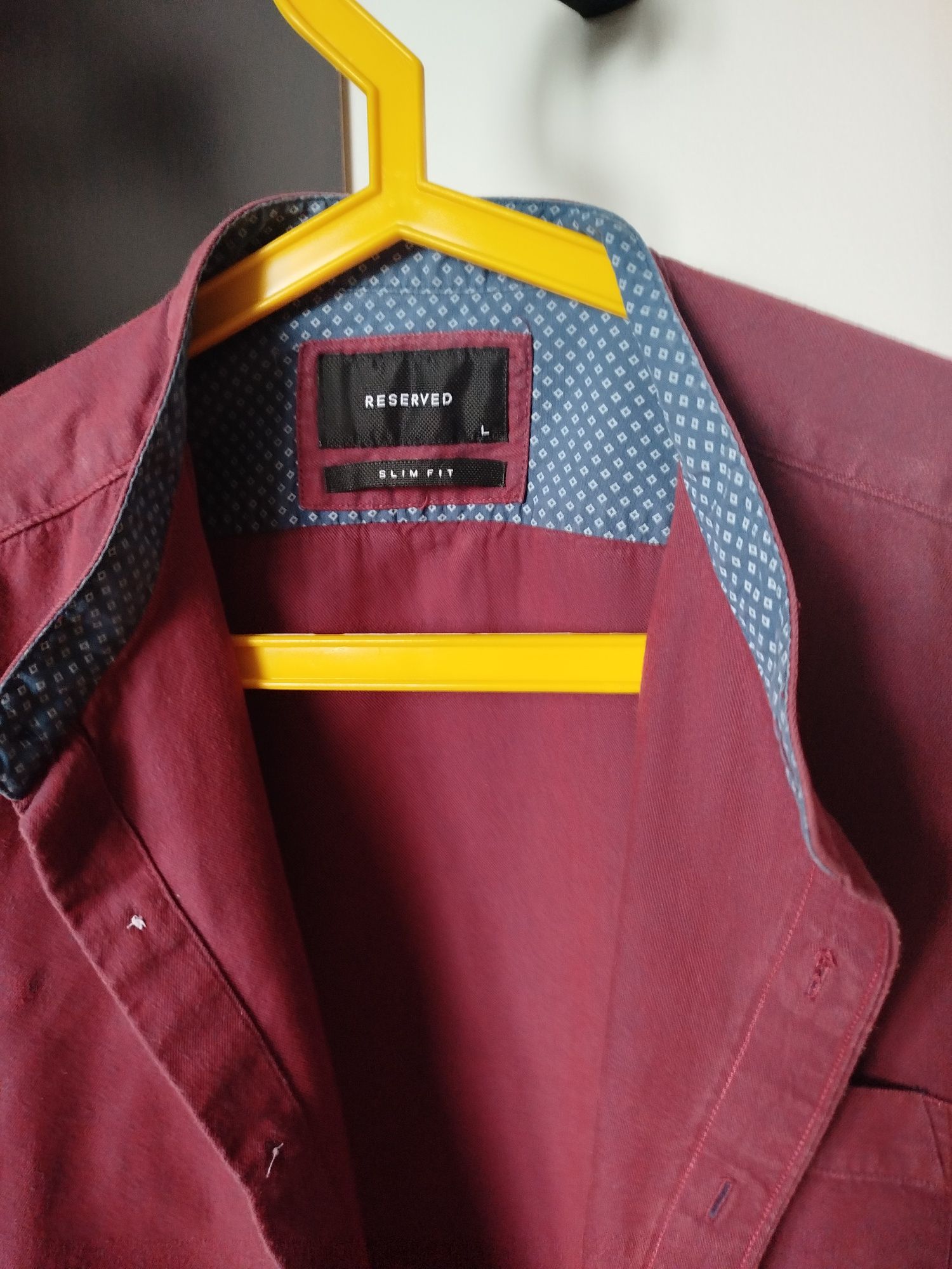 Koszula męska długi rękaw L/42 Slim Fit Reserved