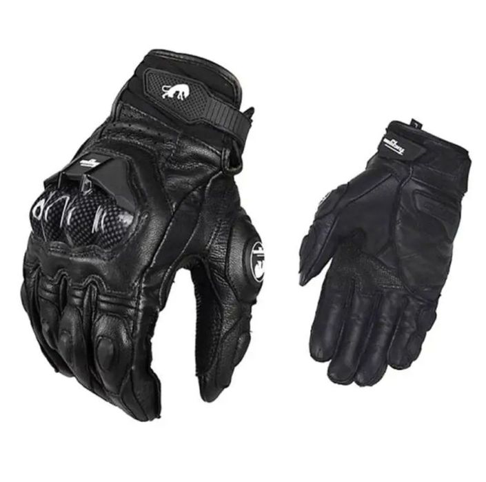 Мотоперчаткі шкіряні, різні розміри.