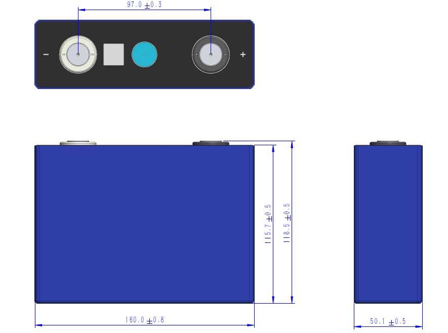 Батарея EVE LIFEPO4 LF100LA  100A