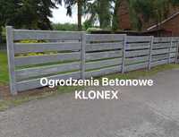 Nowoczesne Ogrodzenia Betonowe PRODUCENT KLONEX