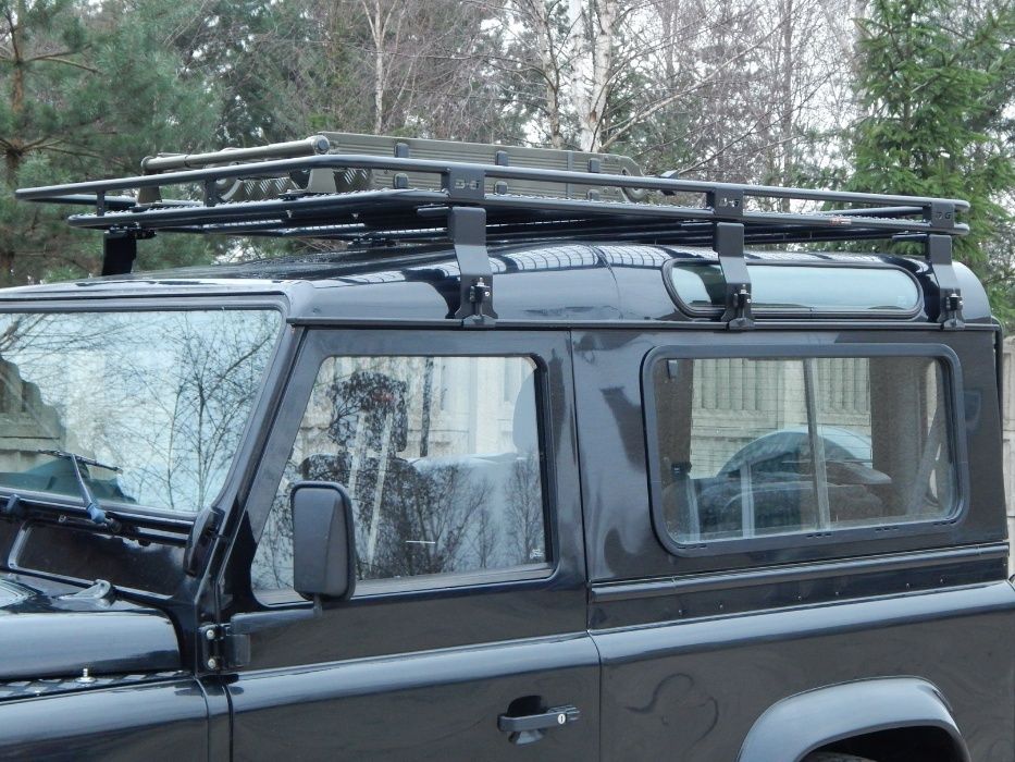 Bagażnik dachowy Land Rover Defender 90 z siatką