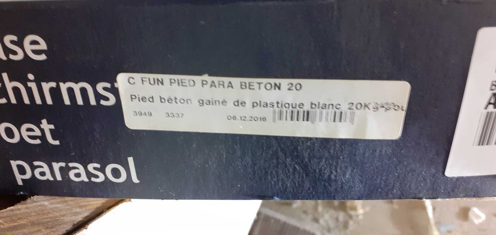 Suporte de sombrinha
