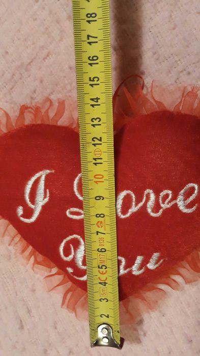 Corações de peluche - portes incluídos