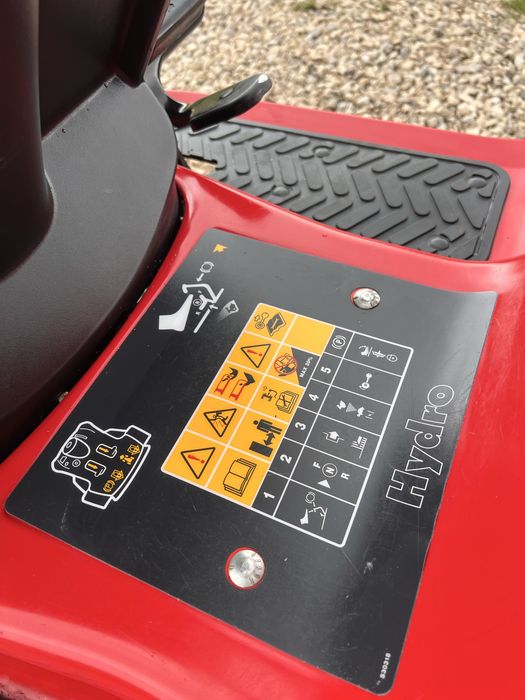 Traktorek kosiarka Massey Fergusson 20 km v2 pompa