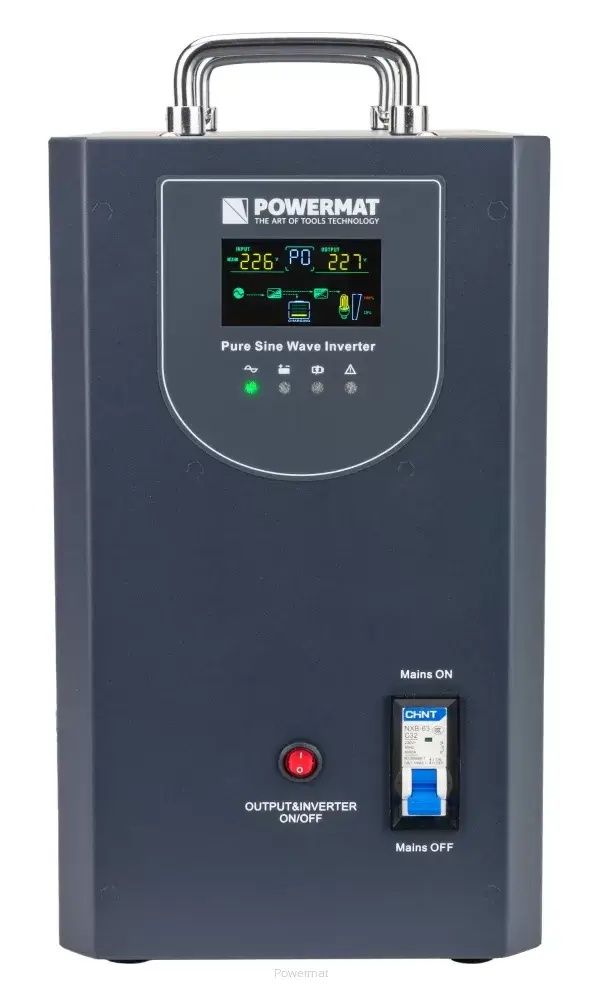 Аварійне джерело живлення UPS LCD 2500VA 2000W PM-UPS-2500MP