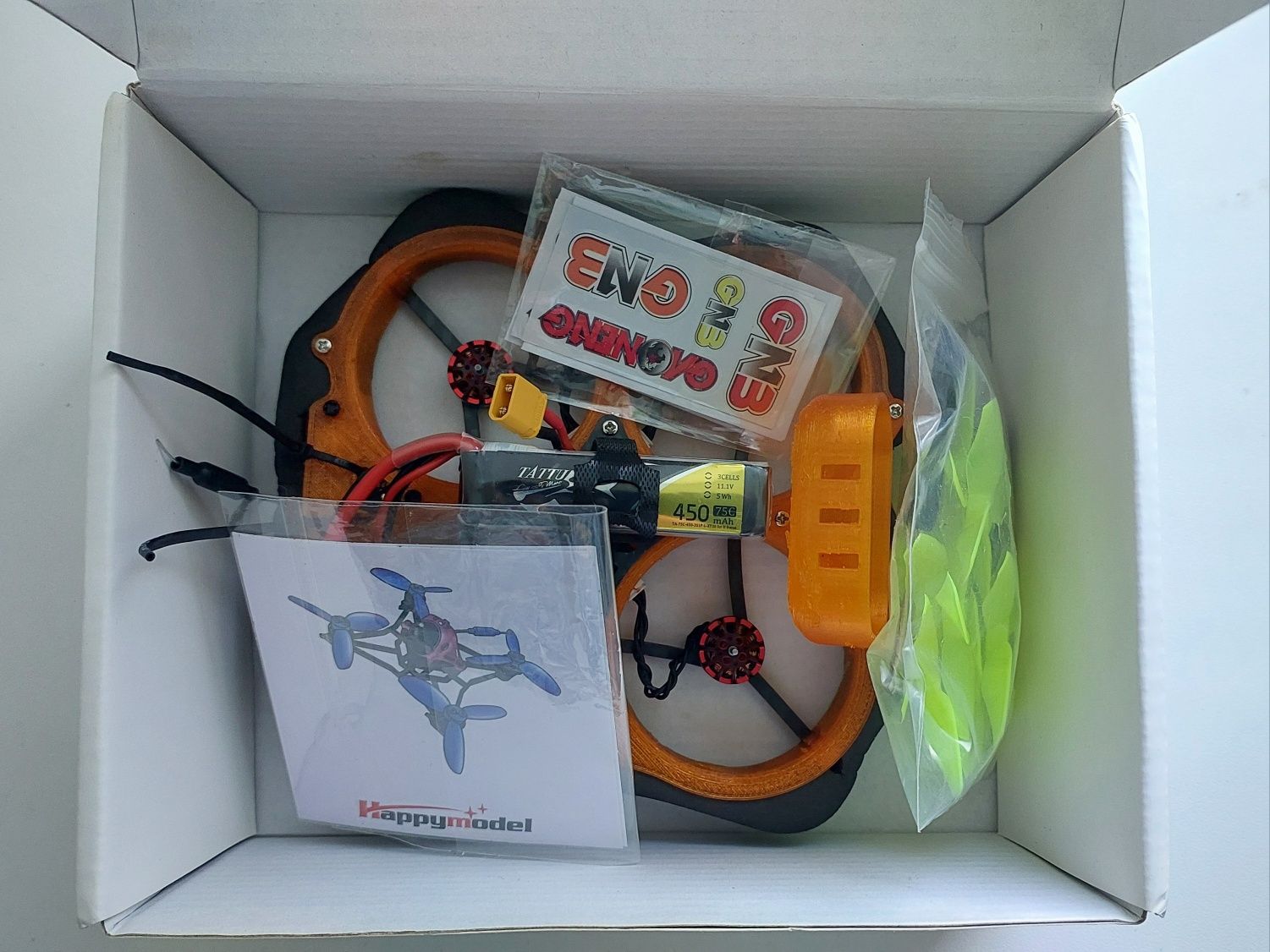 Новий FPV дрон CINE8 SPI FrSky