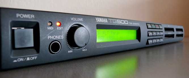 Modulos de Som Yamaha TG500