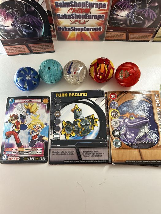 Bakugan / Bakugany - Zestaw z kartami
