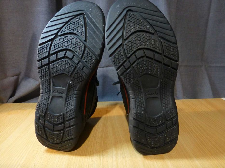 КРУТІ ШКІРЯНІ чоловічі черевики, мужские кожаные ботинки, CLARKS, 42р