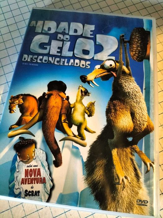 DVD «A idade do gelo 2»