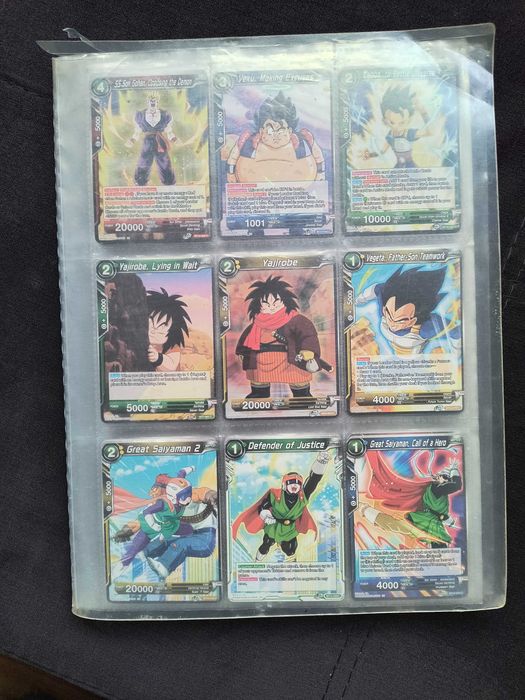 Conjunto Cartas - Dragon Ball Super (230 cartas)