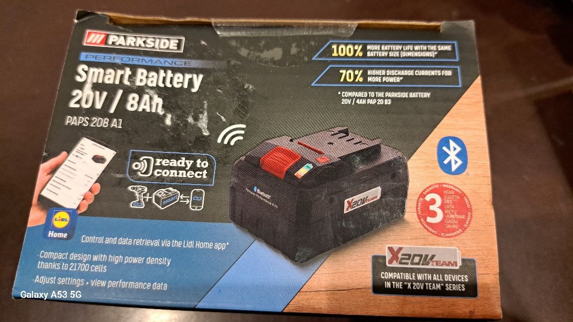 Bateria akumulatorowa  smart battery 20v/ 8Ah