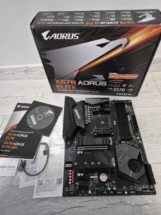 ігрова AM4 материнка Gigabyte X570 AORUS Elite. Trade-in