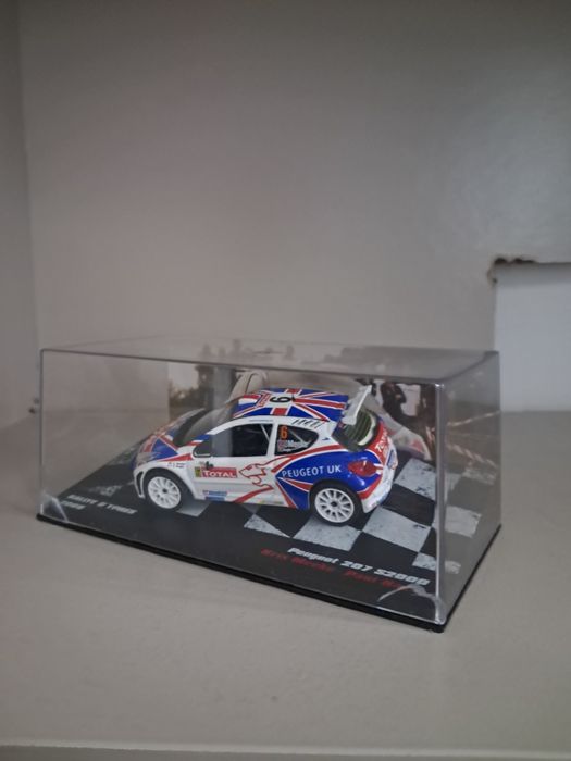 Kris Meeke/Paul Nagle peugeot 207 s 2000 rally ypres 2009 1:43