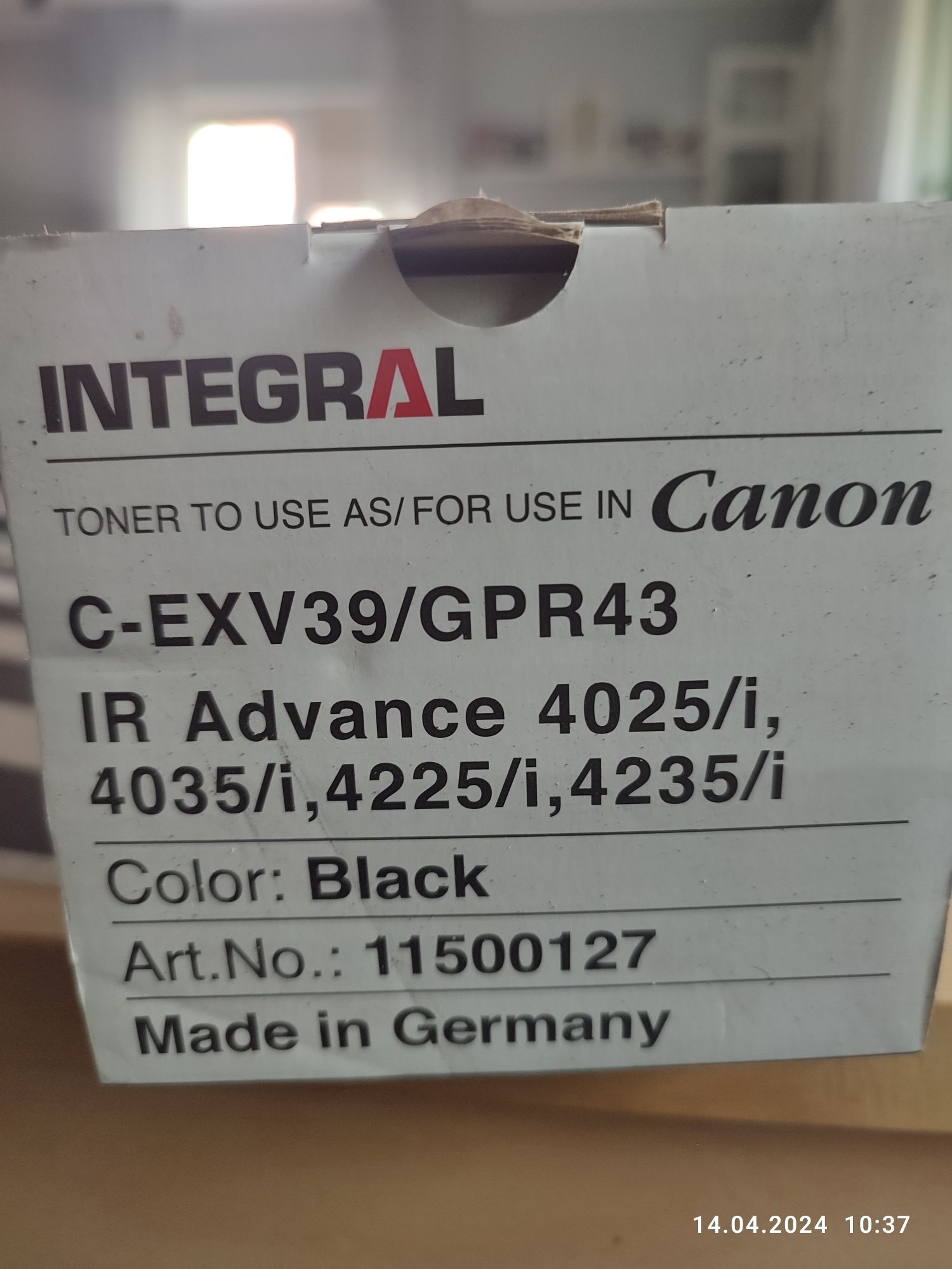Toner Canon C-EXV39