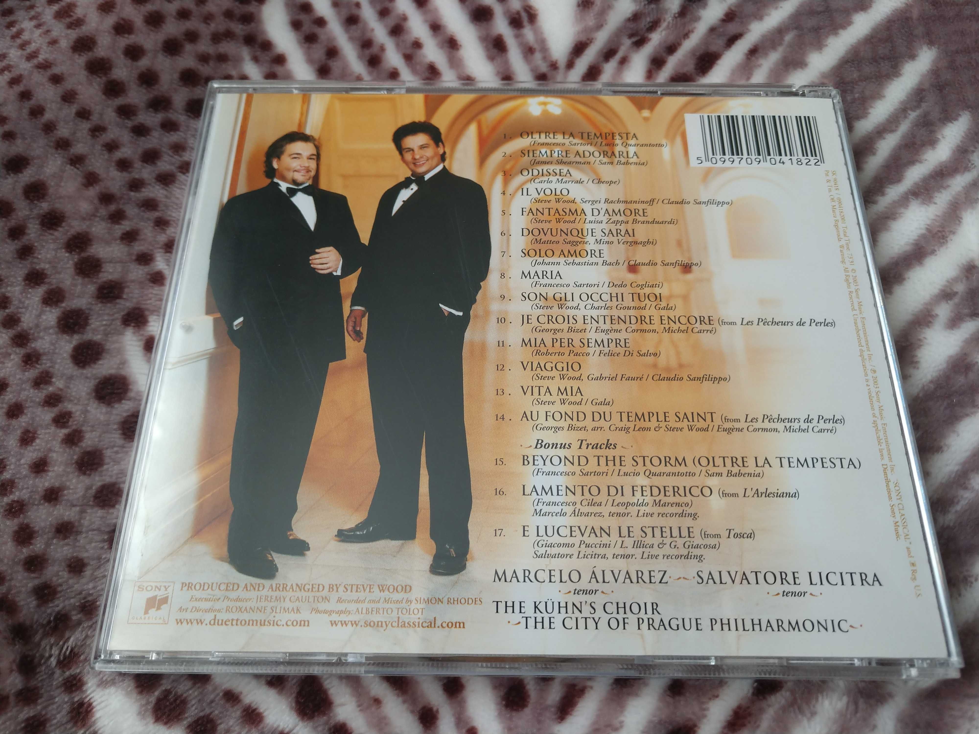 CD Марсело Альварес, Сальваторе Лічітра Duetto; Amici Forever ОРИГІНАЛ