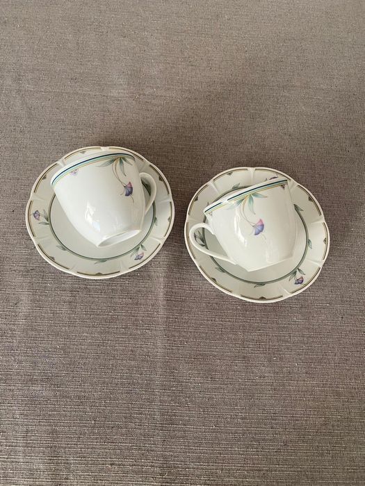 Dwie filiżanki porcelana