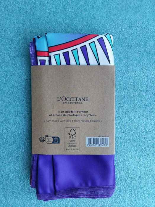 Платок l'Occitane + косметичка и/или пакет. Косметичка. Пакет Локситан