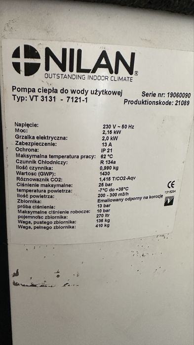 Pompa Ciepla Nilan