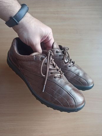 Кожаные полуботинки кросовки Hotter Размер 39(25см)