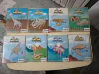 Puzzles 3D em madeira