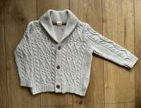 H&M sweterek rozpinany rozmiar 80
