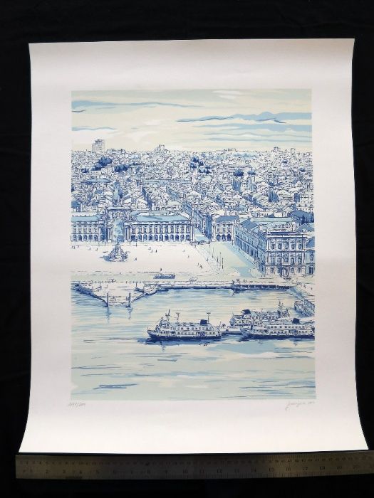 Serigrafia Lisboa Porto Coimbra gravura quadro paisagem