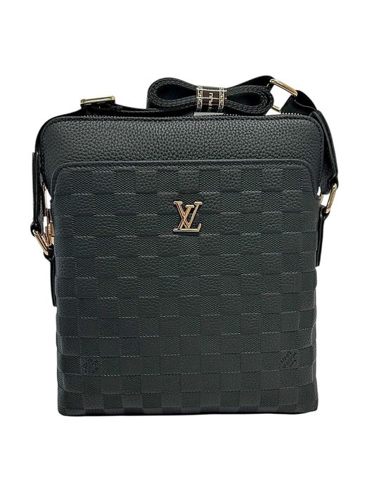 Кожаная сумка LOUIS VUITTON Мужская сумка из Натуральной кожи