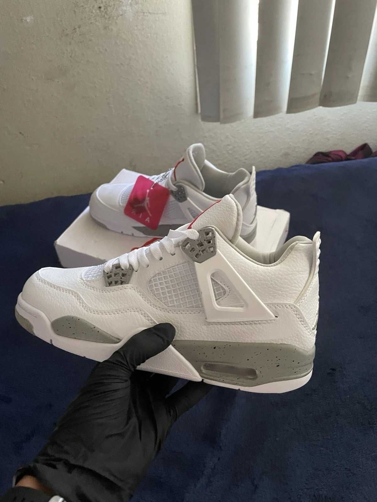 Jordan4RetroUnisextrampkiWhiteOreo.40