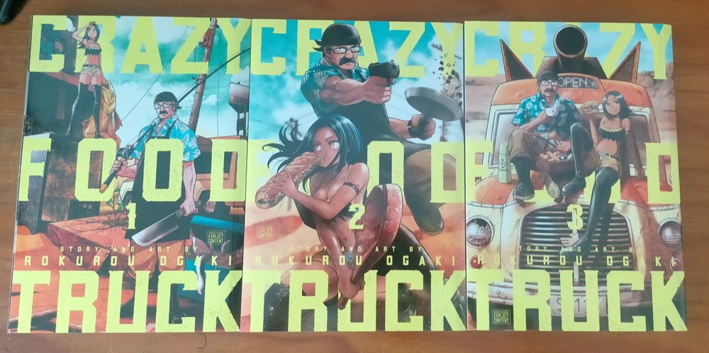 Manga Crazy Food Truck, Coleção completa em Inglês