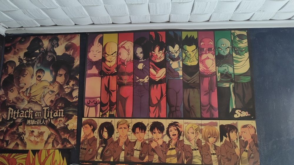20 plakatów anime