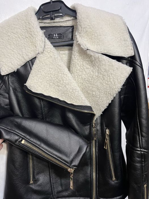 Куртка авіатор дублянка XS-M