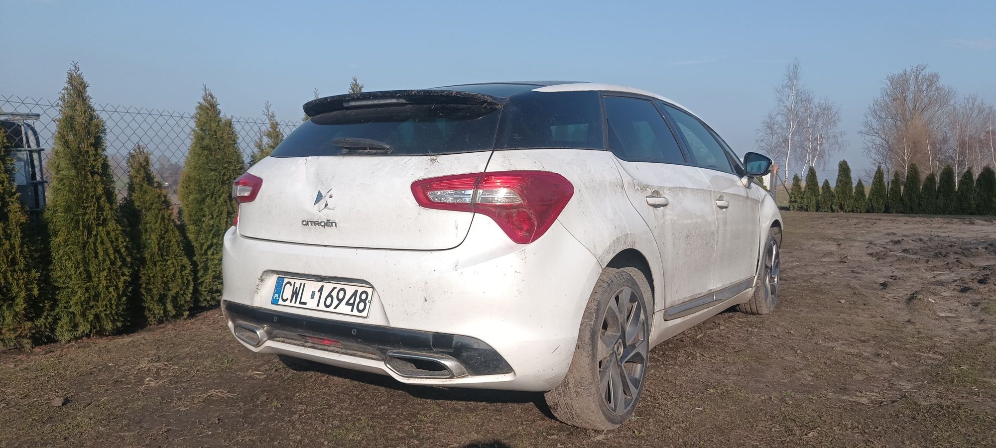 Citroen Ds5 2.0 HDi uszkodzony