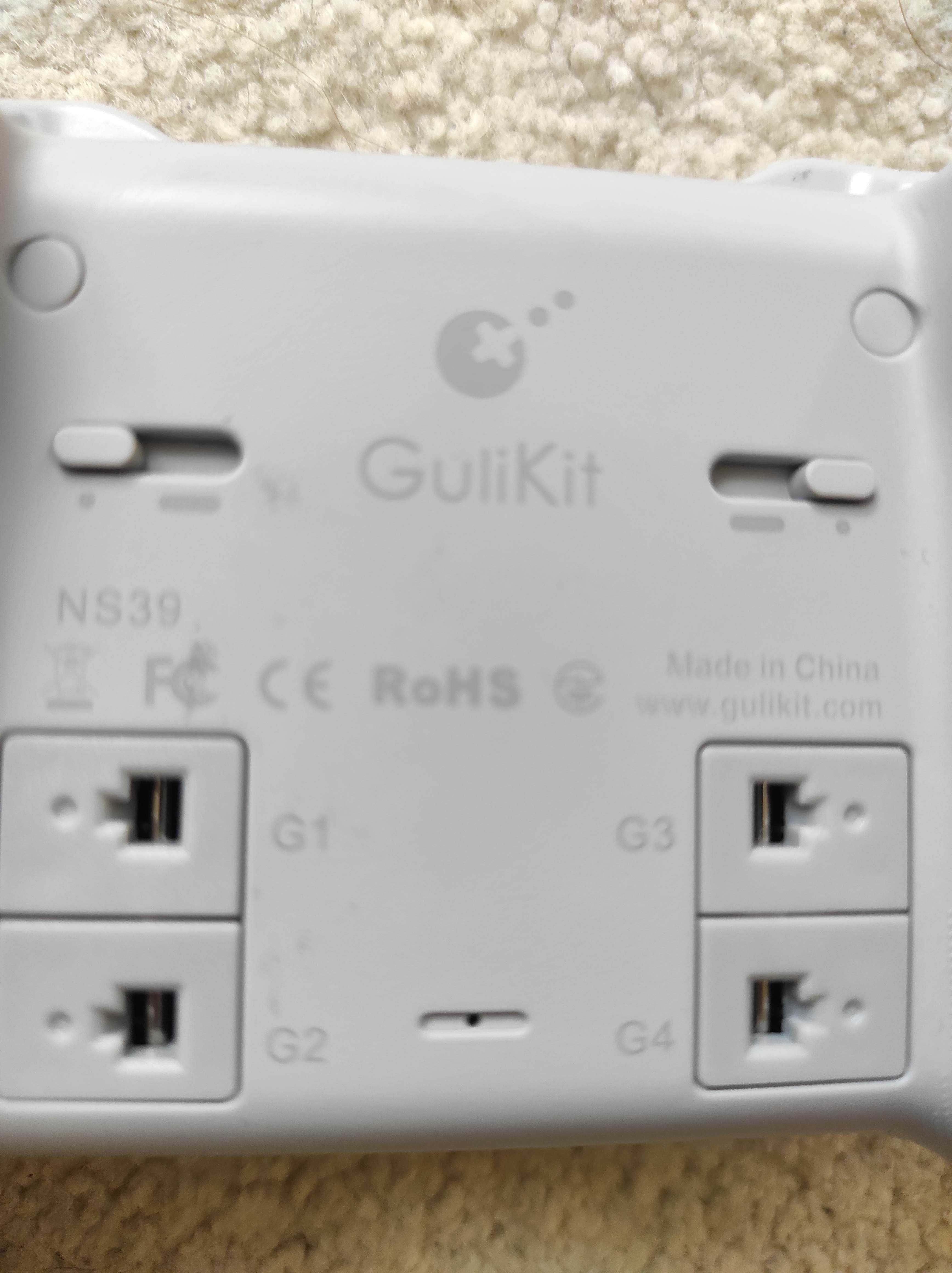 GuliKit KK3 Max kontroler pad BT PC Switch Android iOS MacOS szary
