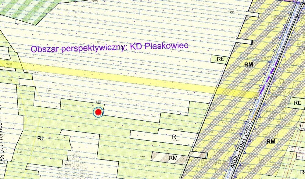 Działka rolno-budowlana o pow. 1,23ha Mirzec Poddąbrowa