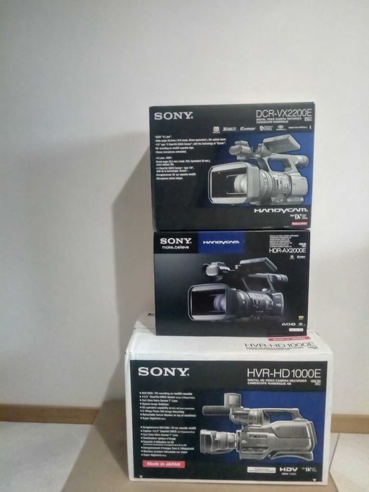 Профессиональная видеокамера. Sony DCR-VX 2200E
