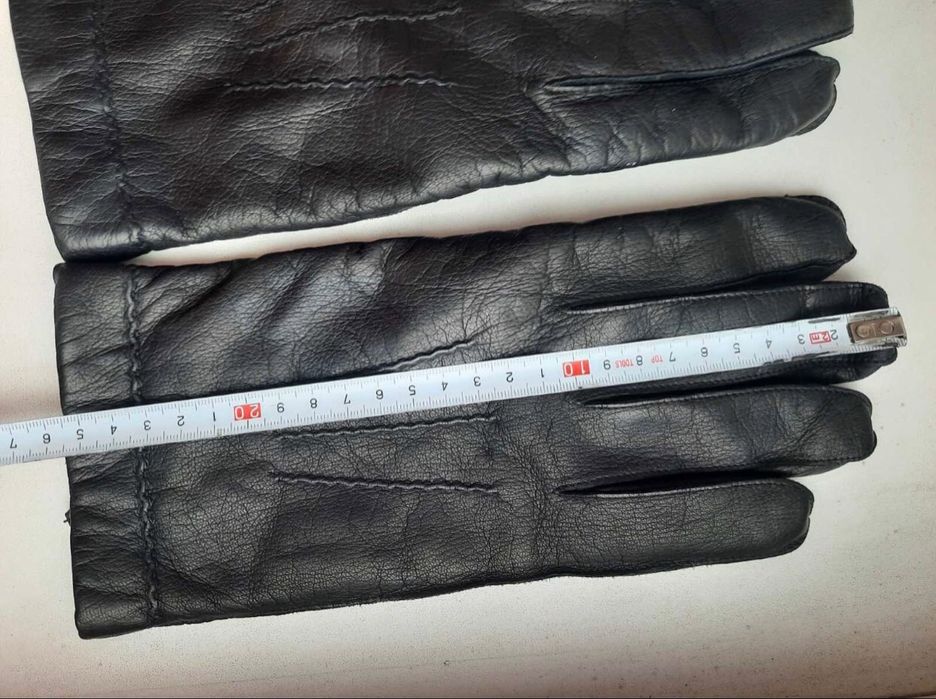 Натуральна ШКІРА чоловічі перчатки рукавицы кожа