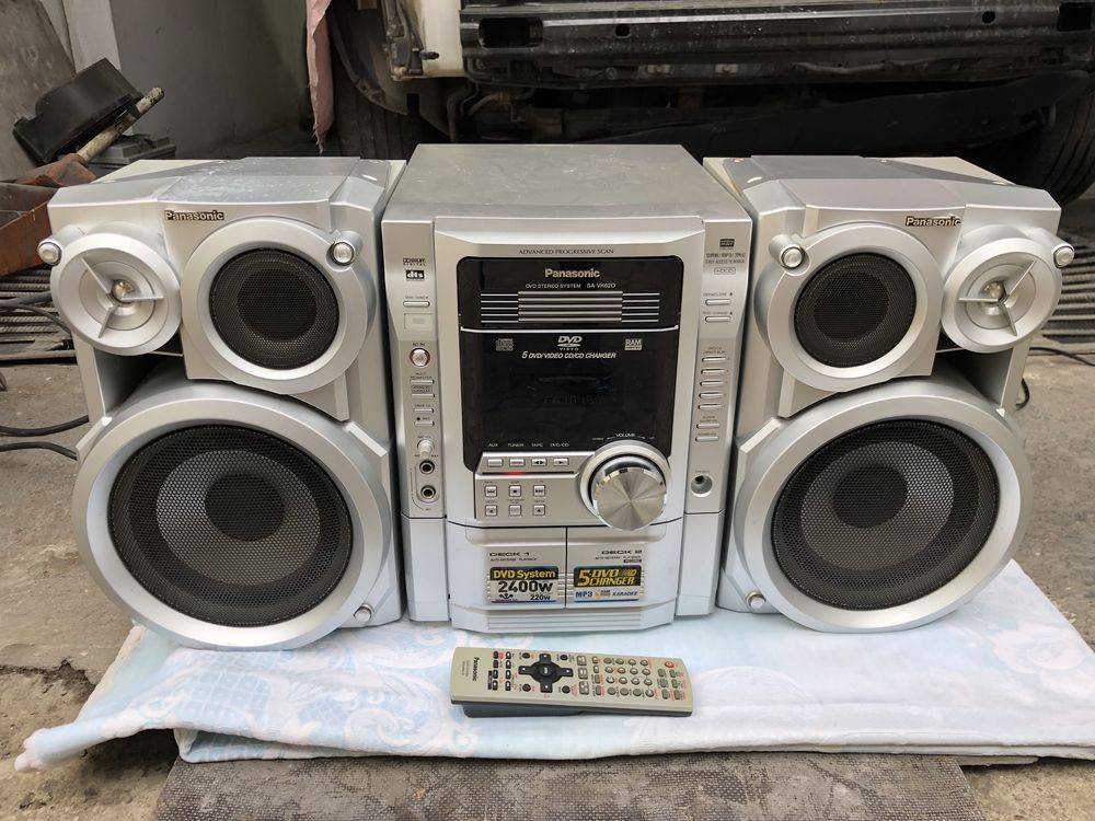 Музыкальный центр Panasonic dvd stereo system SA-VK62D
