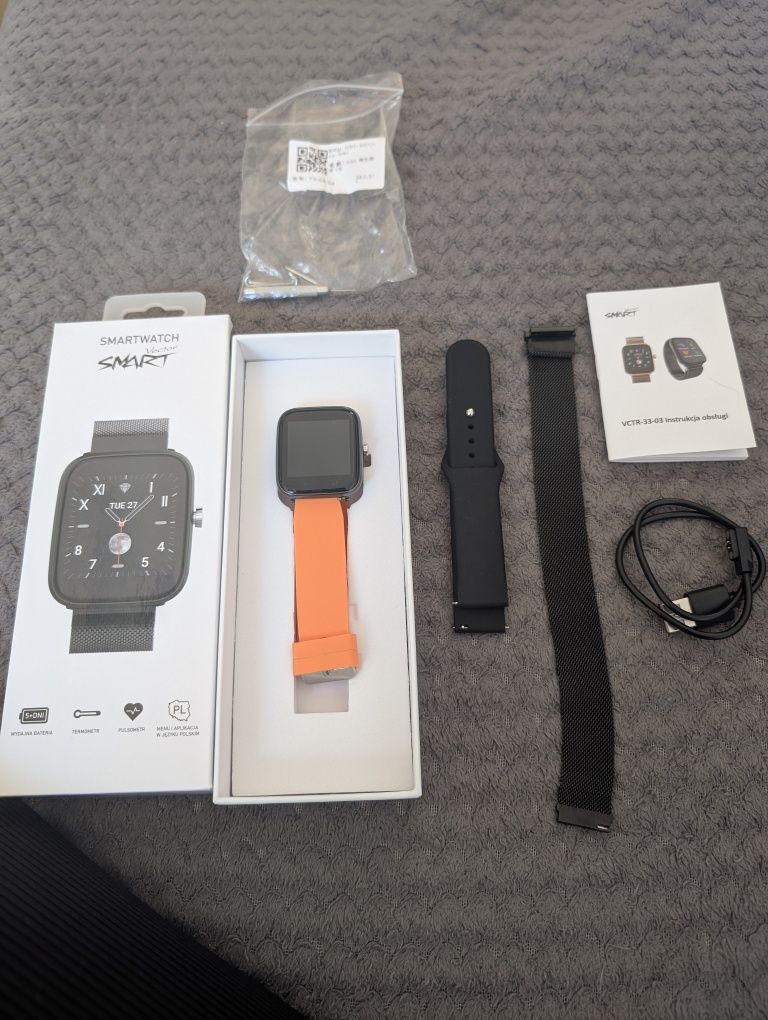 Zegarek sportowy, smartwatch, unisex. Vector Smart, Zibi.