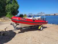 Barco Semi Rigido Zodiac pro 30hp 4t