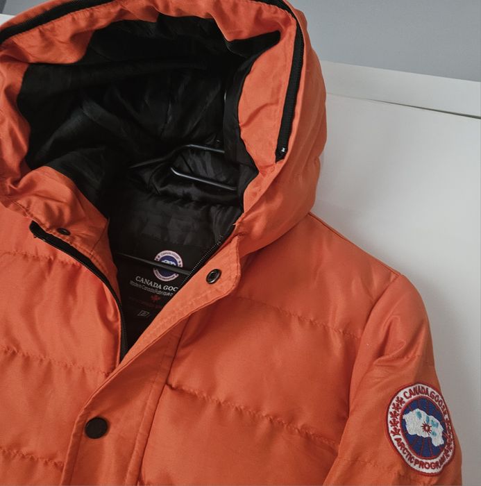 Canada Goose kurtka zimowa 8lat wypełnienie pióra