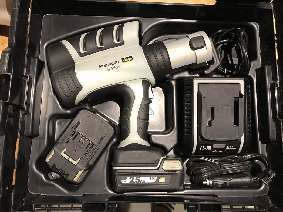 Viega Pressgun 6 Plus zaciskarka akumulatorowa, stan BDB.
