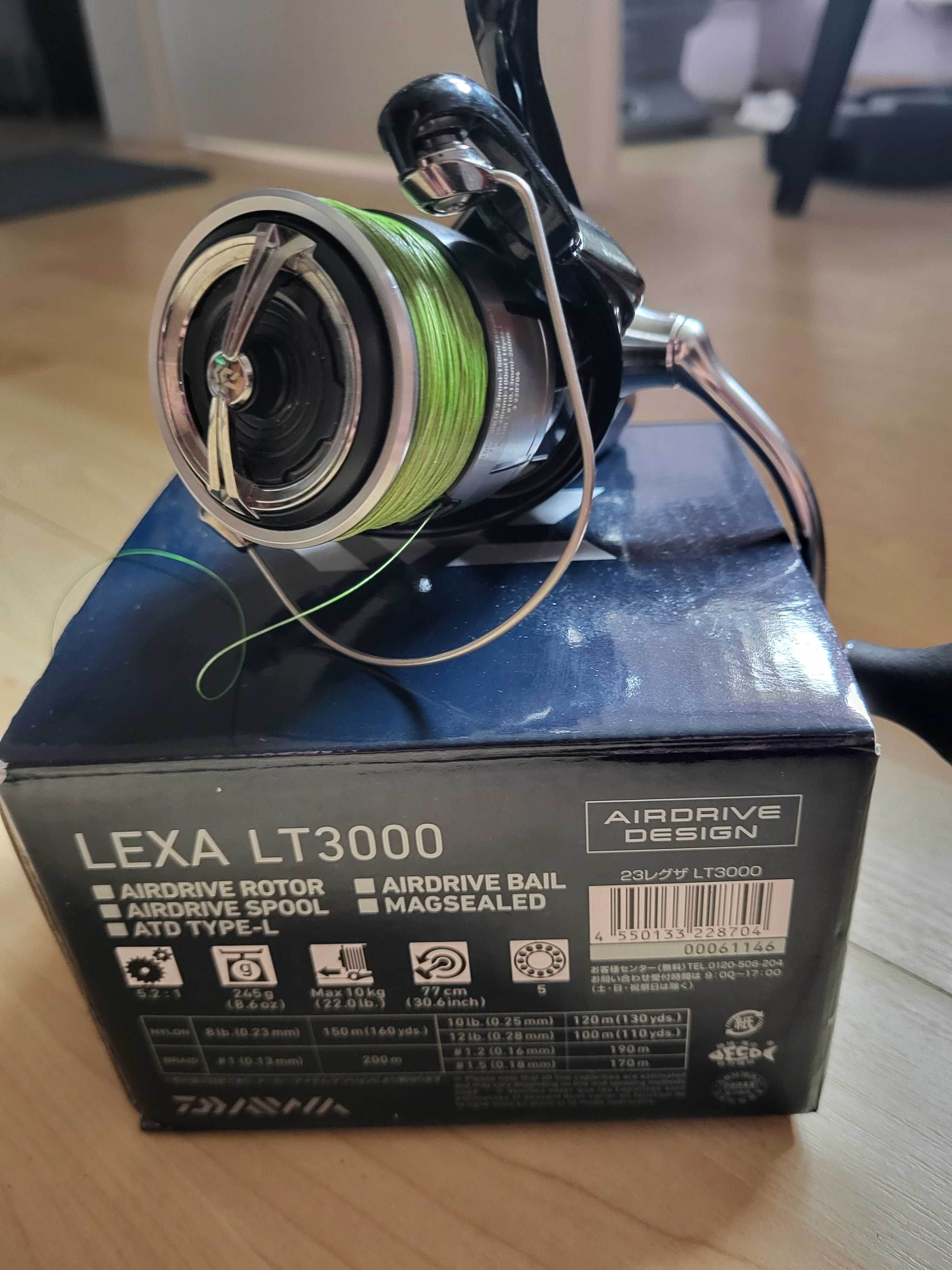 Kołowrotek Daiwa 23 Lexa LT 3000
