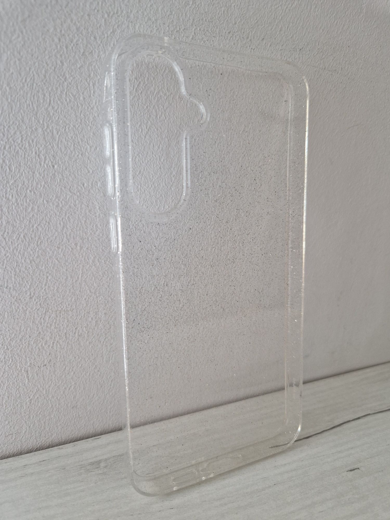 Crystal Glitter Case do Samsung Galaxy A55 5G Srebrny