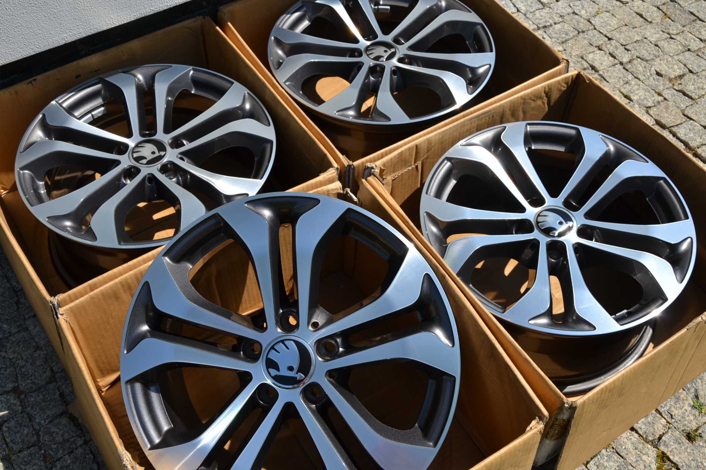 Felgi 17" SKODA Octavia Superb Karoq Kodiaq Jak Nowe