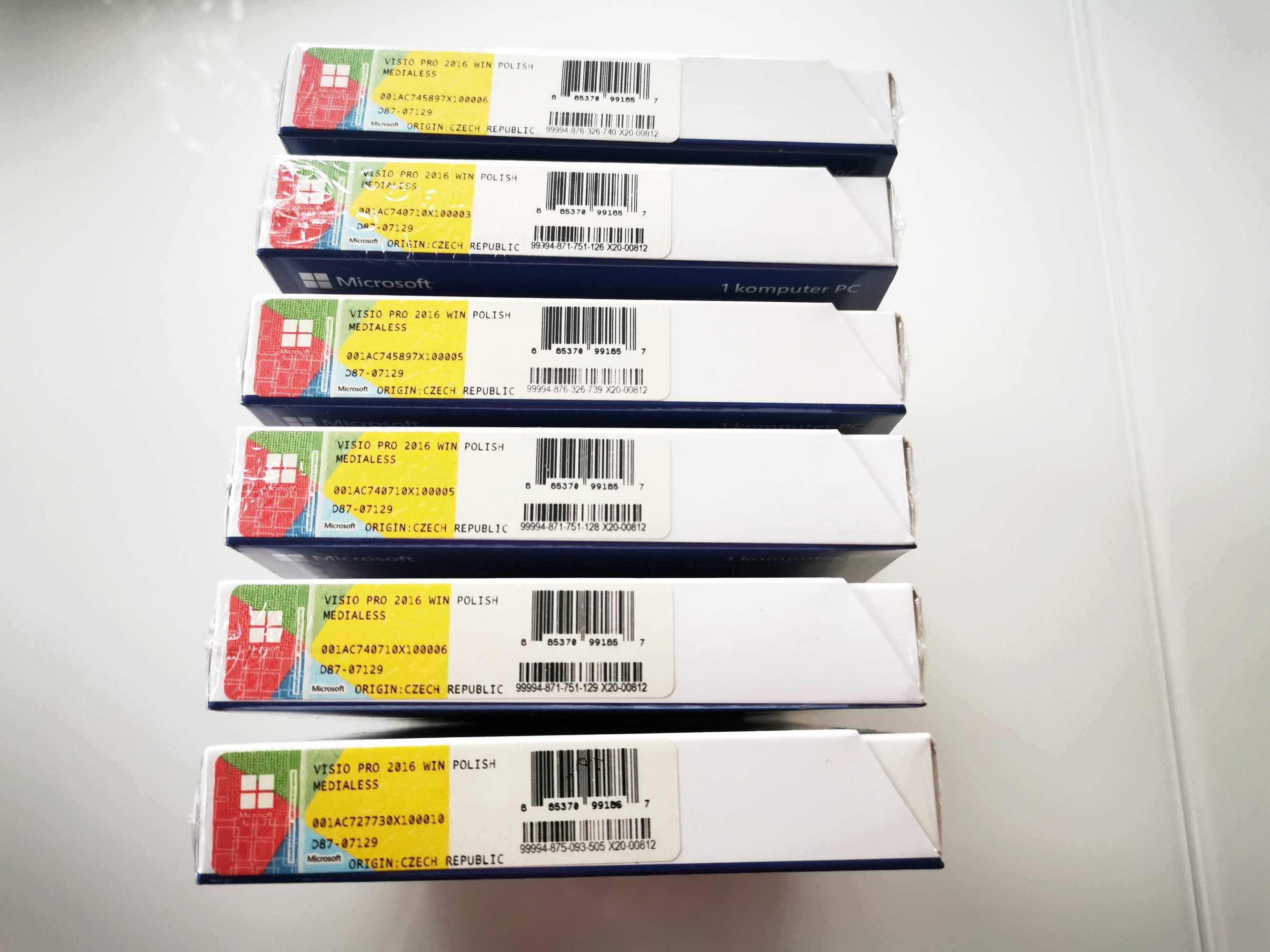 Microsoft Visio 2016 PRO BOX W PUDEŁKU PL