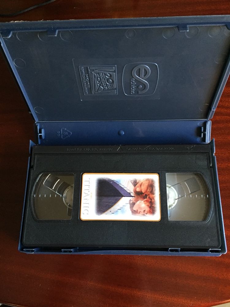 Cassete VHS Titanic