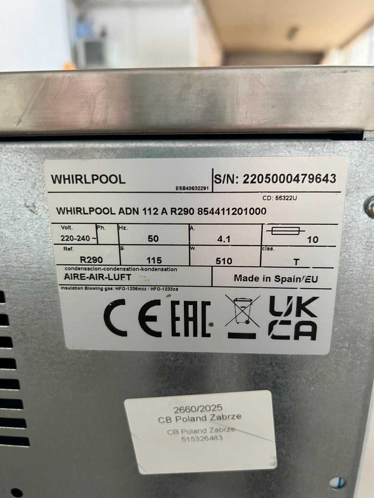 Kostkarka do lodu WHIRLPOOL ADN 112 A R290