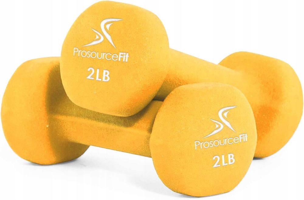 hantle neoprenowe prosourcefit 0,9kg 2szt sześciokątne antypoślizgowe