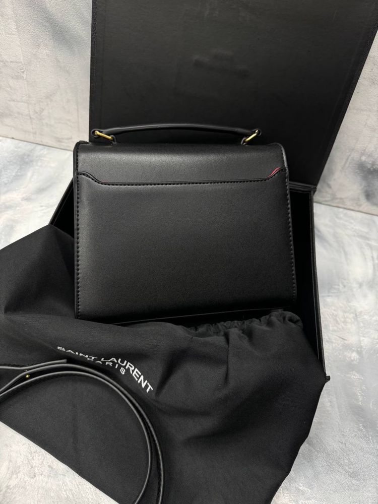 Женская сумка через плечо,кроссбоди Жіноча сумка чорна люкс якість
